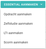 oud ontwerp - essential aanmaken